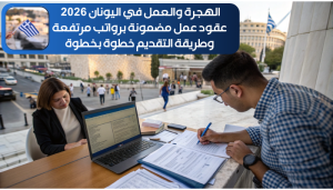 الهجرة والعمل في اليونان 2026: عقود عمل مضمونة برواتب مرتفعة وطريقة التقديم خطوة بخطوة